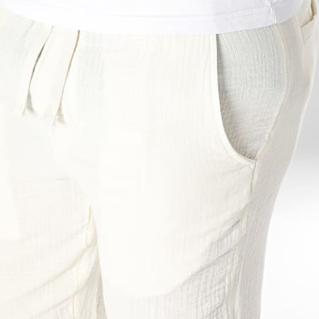 Only And Sons - Pantalon Loose Fit Sinus Ecru