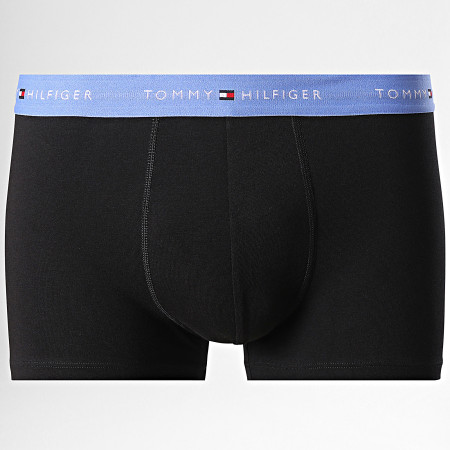 Tommy Hilfiger - Lot De 7 Boxers 3385 Noir Bleu Vert Blanc Rouge