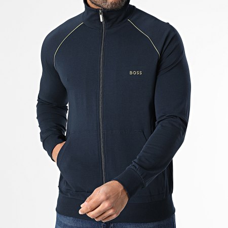 BOSS - Mix And Match Zip Sweat 50515307 Navy Blue - Ryses