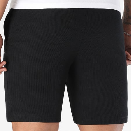 BOSS - Lot De 2 Shorts Jogging Waffle 50535884 Noir Blanc