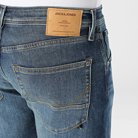 Jack And Jones - Short Jean Regular Fit Rick Fox Bleu Denim