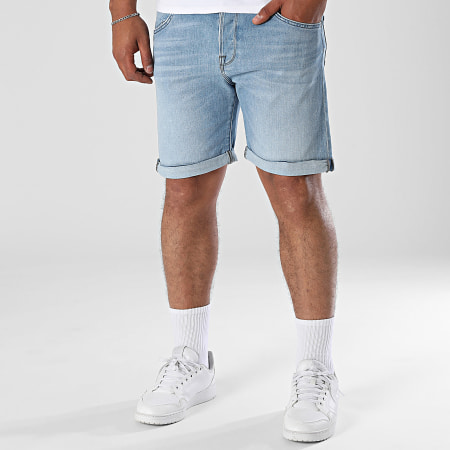 Jack And Jones - Short Jean Regular Fit Rick Fox Bleu Denim