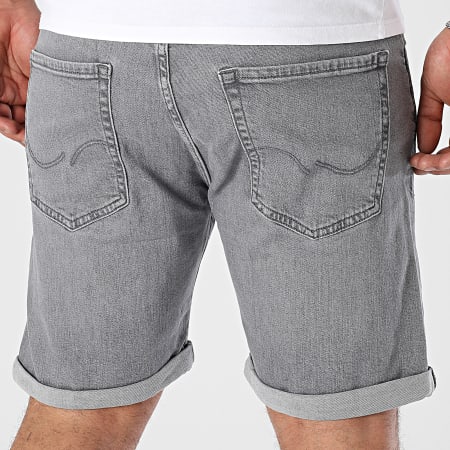Jack And Jones - Short Jean Rick Original Gris