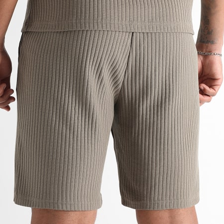 LBO - Short De Textura 3804 Marrón