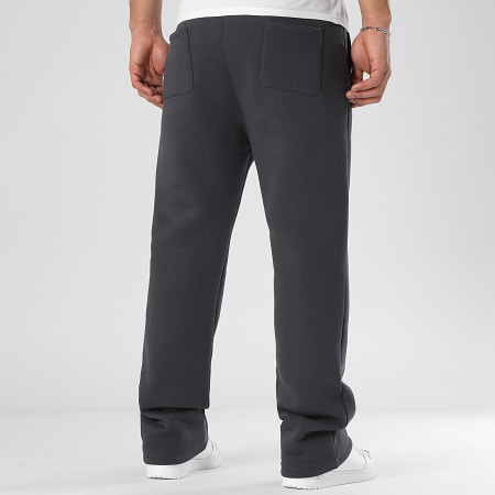 LBO - Lot De 2 Pantalons Jogging Large 1356 1714 Noir Gris Anthracite