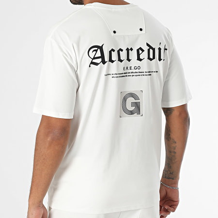 MTX - Ensemble Tee Shirt Oversize Large Et Short Jogging 863 Blanc