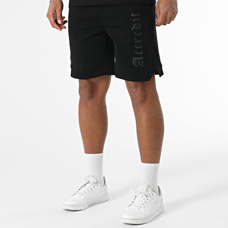 MTX - Ensemble Tee Shirt Oversize Large Et Short Jogging 863 Noir