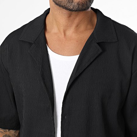 MTX - Ensemble Chemise Manches Courtes Et Short Jogging Texturé 200 Noir