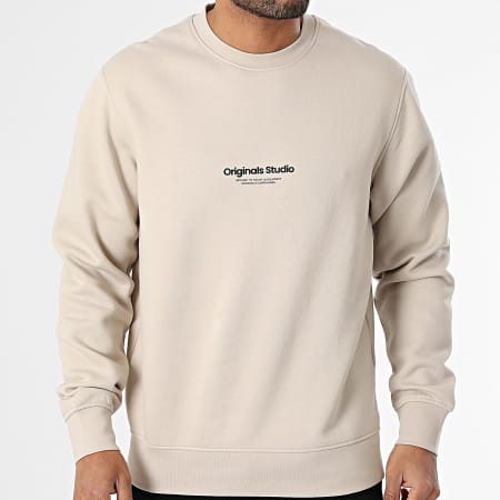 Jack And Jones - Sweat Crewneck Vesterbro Beige