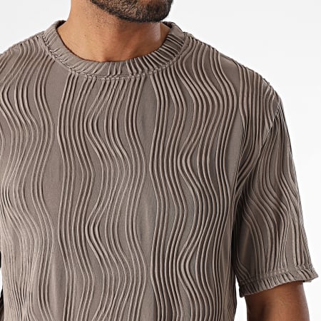 Fusional - Ensemble Tee Shirt Et Pantalon 086 Taupe