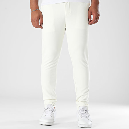 Fusional - Pantalón Chino 128 Ecru