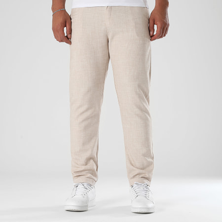 LBO - Pantalón Elegante 2035 Beige Jaspeado