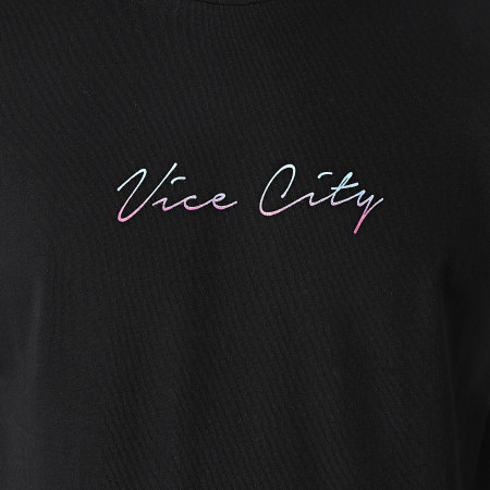 Luxury Lovers - Vice City Los Angeles zwart T-shirt en joggingshortset