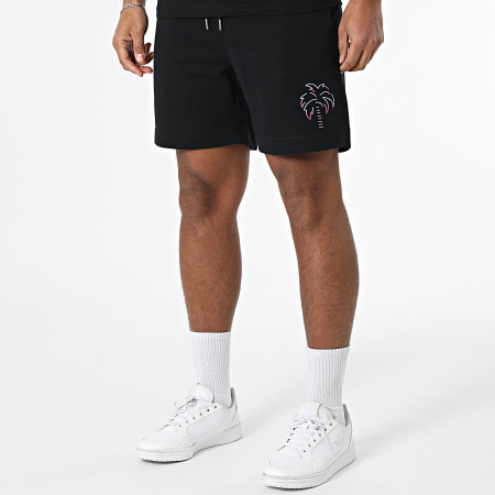 Luxury Lovers - Vice City Los Angeles zwart T-shirt en joggingshortset