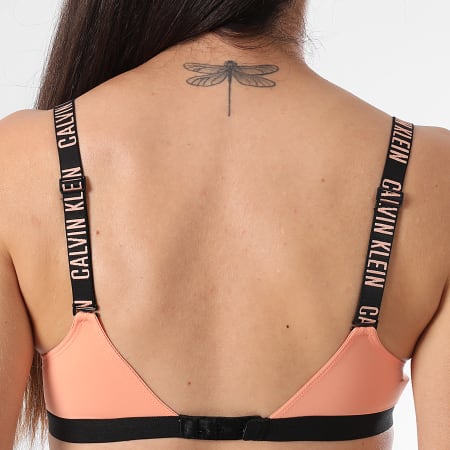 Calvin Klein - Soutien-Gorge Femme Lightly Lined Bralette QF7659E Orange