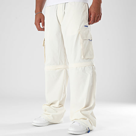 Hugo Azul - Pantalón Cargo Geordie252 50534738 Ecru