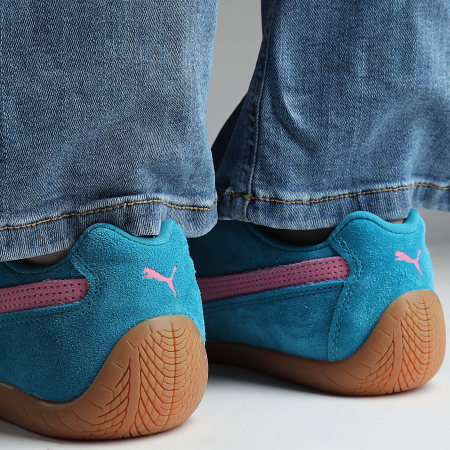 Puma - Zapatillas Mujer Speedcat OG 398846 Tropical Blue Poised Pink