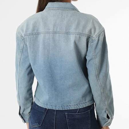 Only - Veste Jean Femme Mika Bleu Denim