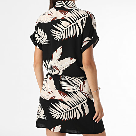 Vero Moda - Robe Femme Easy Joy Noir Beige