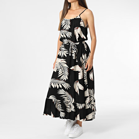 Vero Moda - Easy Jurk Zwart Beige