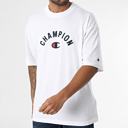 Champion - Oversize Tee Shirt 220798 White - Ryses