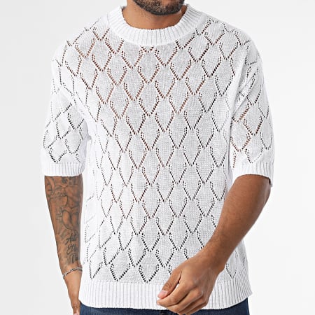 Classic Series - Tee Shirt Ajouré 475 Blanc