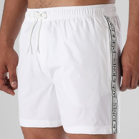 Jack And Jones - Short De Bain Maui Blanc