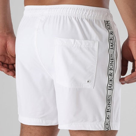 Jack And Jones - Short De Bain Maui Blanc