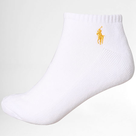 Polo Ralph Lauren - Lot De 6 Paires De Chaussettes Original Player Blanc