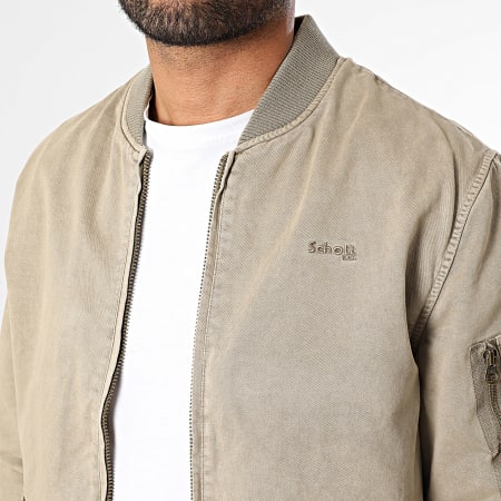 Schott NYC - Veste Bomber Arcata Beige
