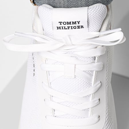 Tommy Hilfiger - Baskets Modern Cup Knit RWB 4942 White