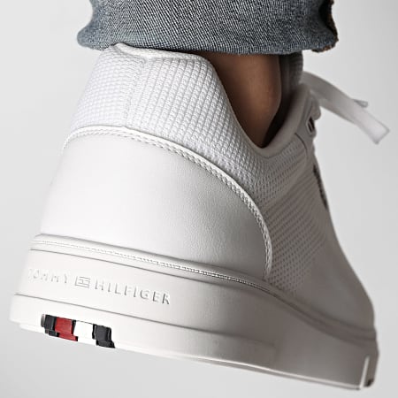 Tommy Hilfiger - Baskets Modern Cup Knit RWB 4942 White