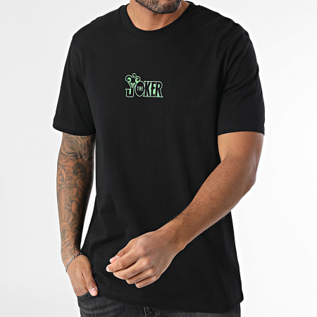 DC Comics - Tee Shirt Oversize Etiquette Joker Noir