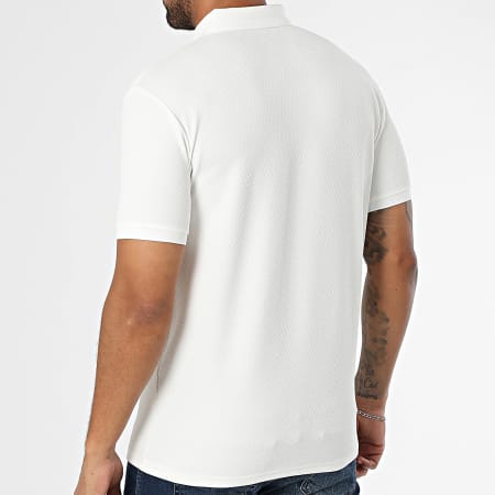 Classic Series - Polo Manches Courtes Texturé 004 Blanc