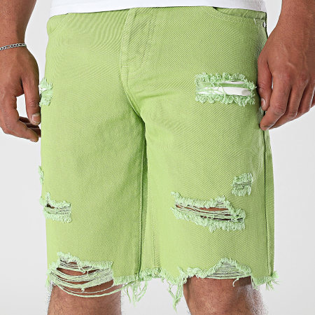 Frilivin - 501 Jean Shorts Light Green
