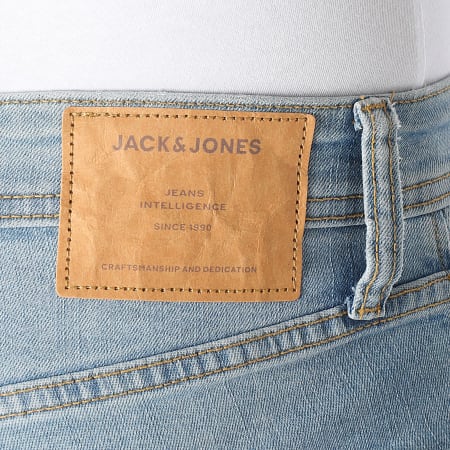 Jack And Jones - Lot De 2 Shorts Jean Rick Original Bleu Denim Noir