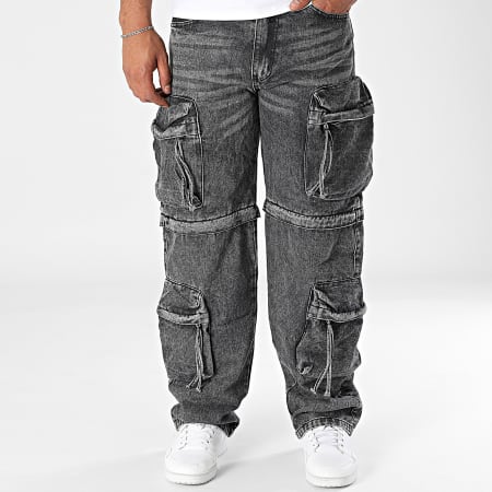 Classic Series - Pantalón Cargo Jean 246 Negro