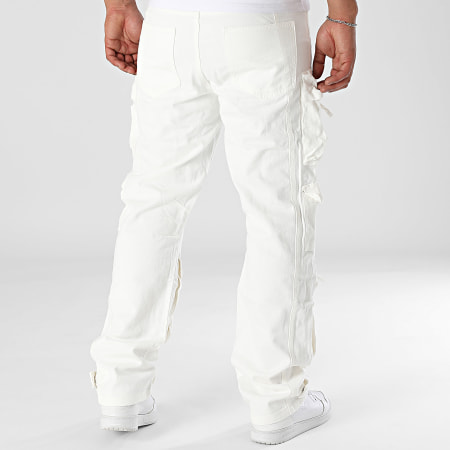 Uniplay - Pantalón Cargo Jean 704 Blanco