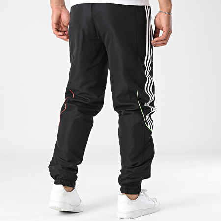 Adidas Sportswear - Pantalon Jogging A Bandes Juventus JF0452 Noir Blanc