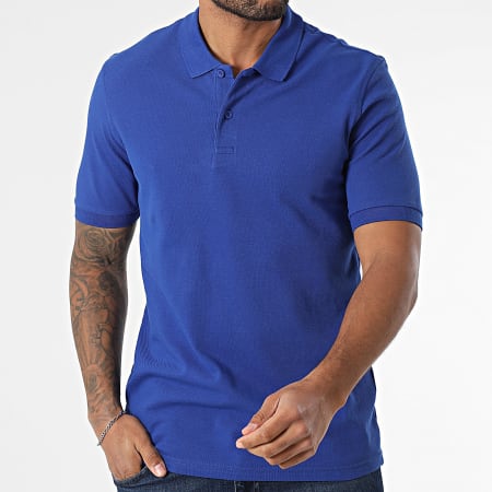 Classic Series - Polo Manches Courtes 612 Bleu Roi