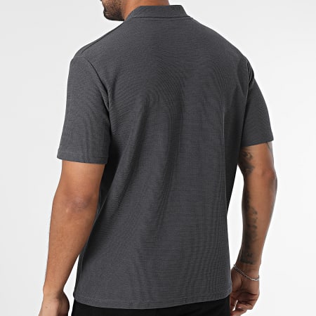 Classic Series - Polo Manches Courtes 619 Gris Anthracite