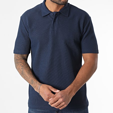 Classic Series - Polo Manches Courtes 619 Bleu Marine