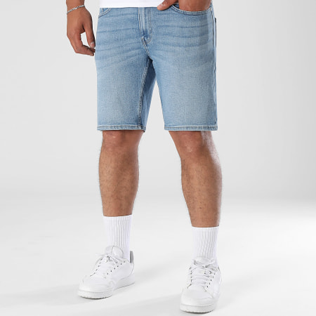 Only And Sons - Short Jean Weft Bleu Denim