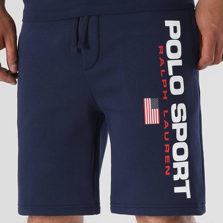 Polo Sport Ralph Lauren - Short Jogging Logo Sport Bleu Marine