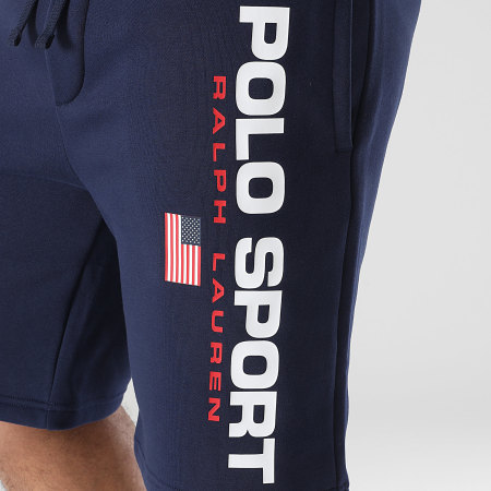 Polo Sport Ralph Lauren - Short Jogging Logo Sport Bleu Marine