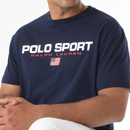 Polo Sport Ralph Lauren - Tee Shirt Logo Sport Bleu Marine