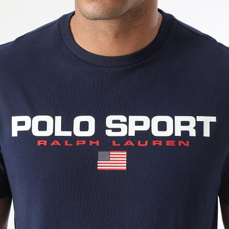 Polo Sport Ralph Lauren - Tee Shirt Logo Sport Bleu Marine