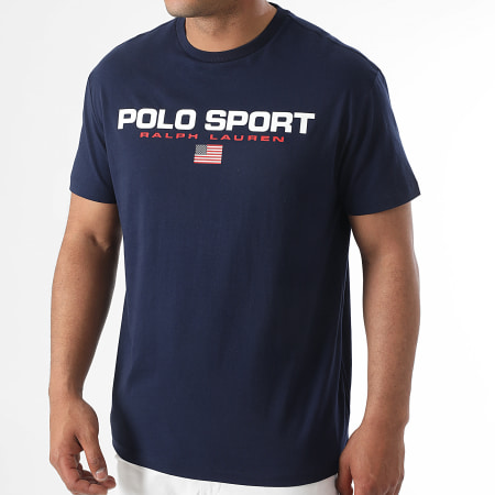 Polo Sport Ralph Lauren - Tee Shirt Logo Sport Bleu Marine