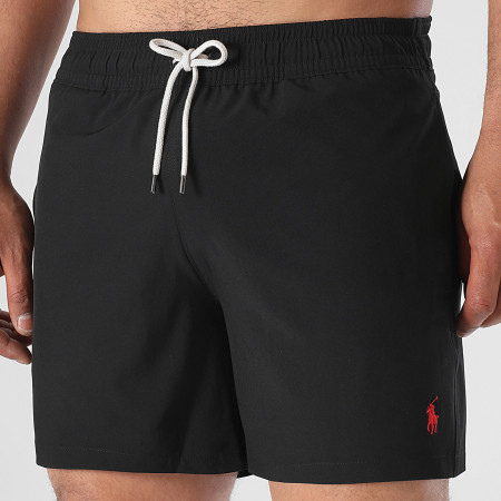 Polo Ralph Lauren - Short De Bain Slim Fit Original Player Noir