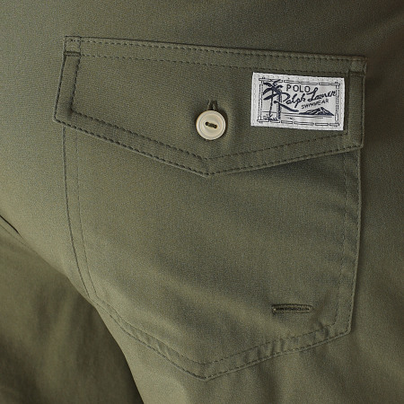 Polo Ralph Lauren - Short De Bain Slim Fit Original Player Vert Kaki